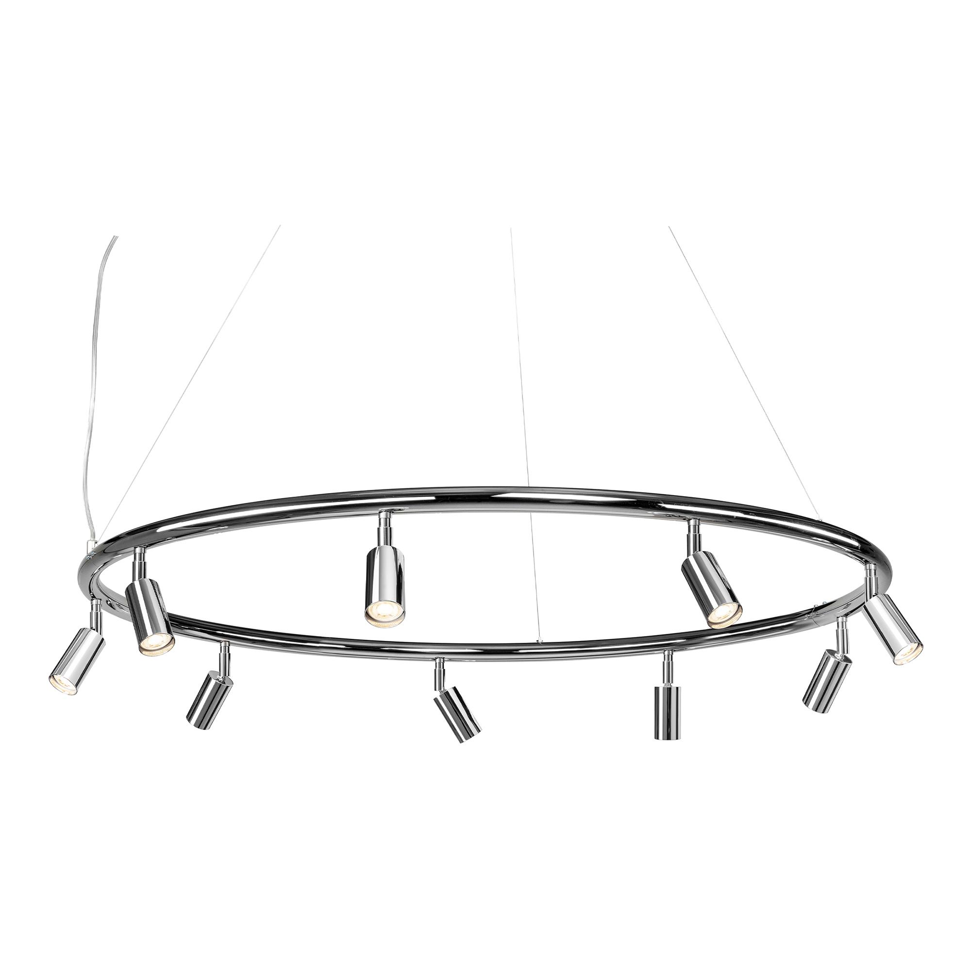 Örsjö Belysning Örsjö Belysning - Starlight chandelier Ø100cm – Nickel-plated brass - Lysekroner - Jonas Bohlin - Sølv - Metall