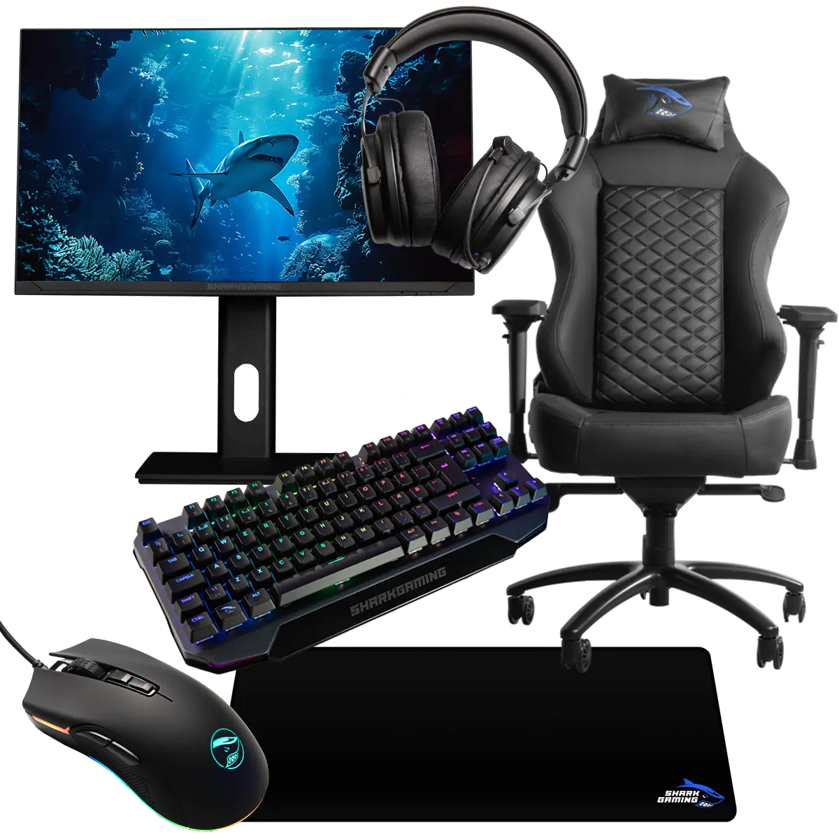 SharkGaming Shark Gaming Gear Bundle