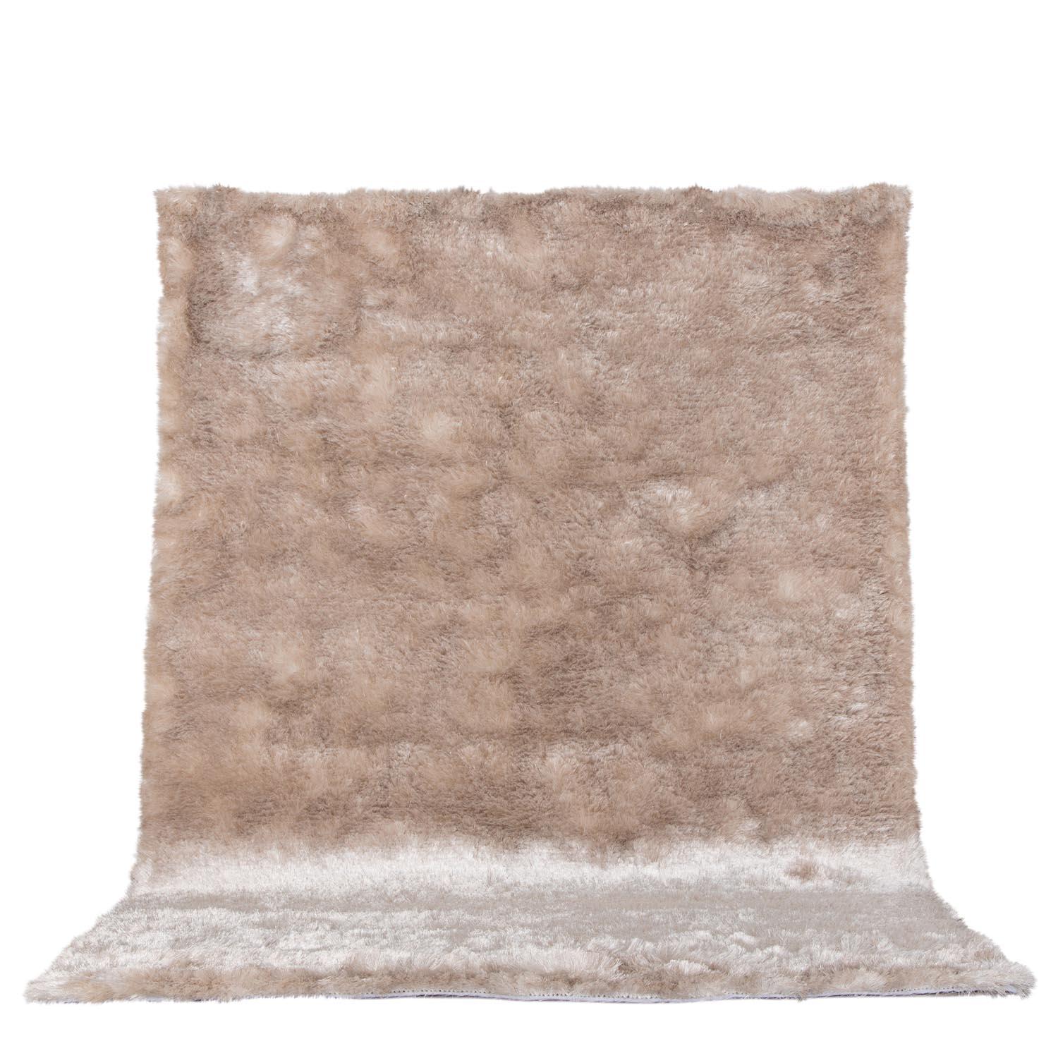Venture Design VENTURE DESIGN Shiva Shaggy teppe - champagne polyester og bomull (200x300)
