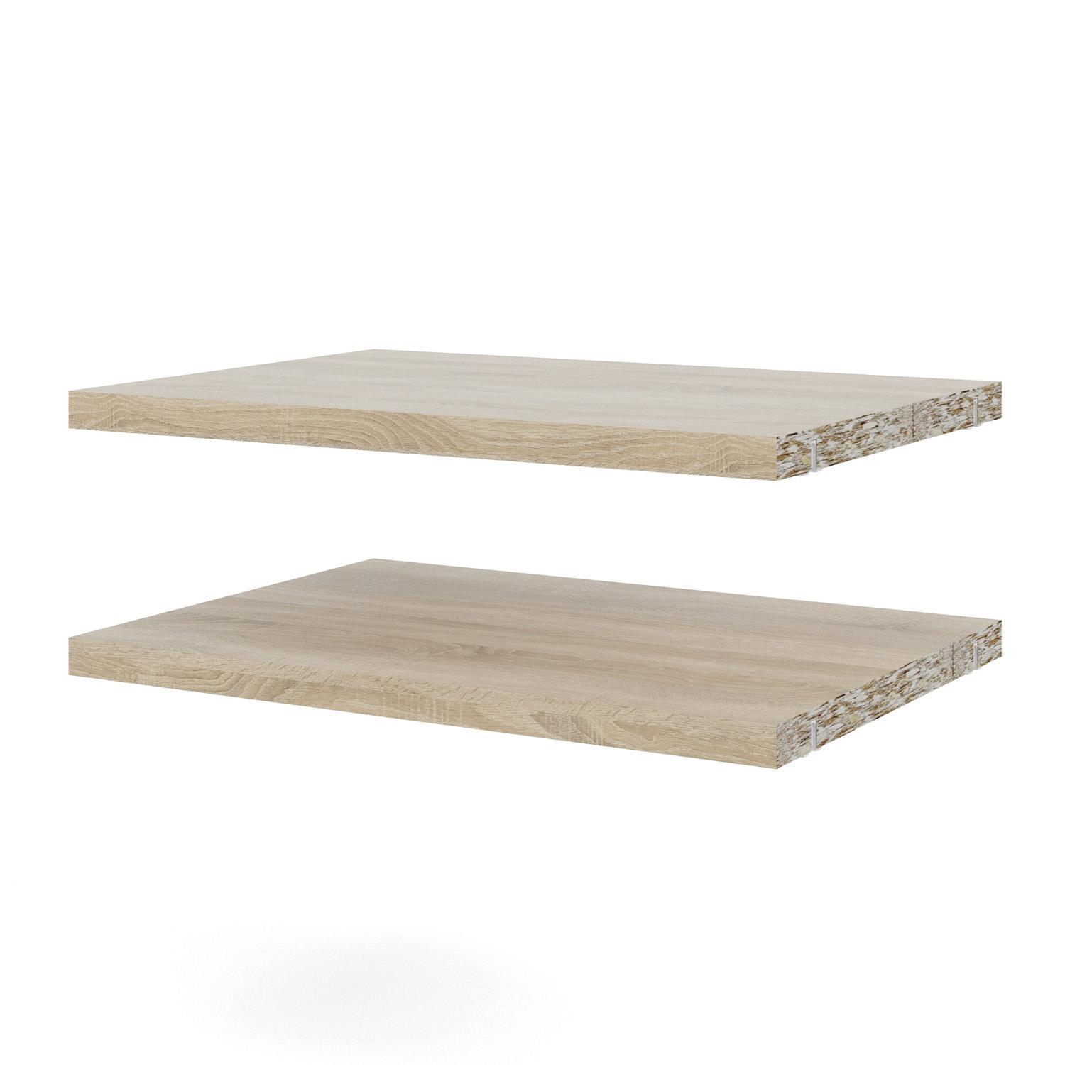 Tvilum TWILUM Basic hyller - natur, smal (sett med 2)