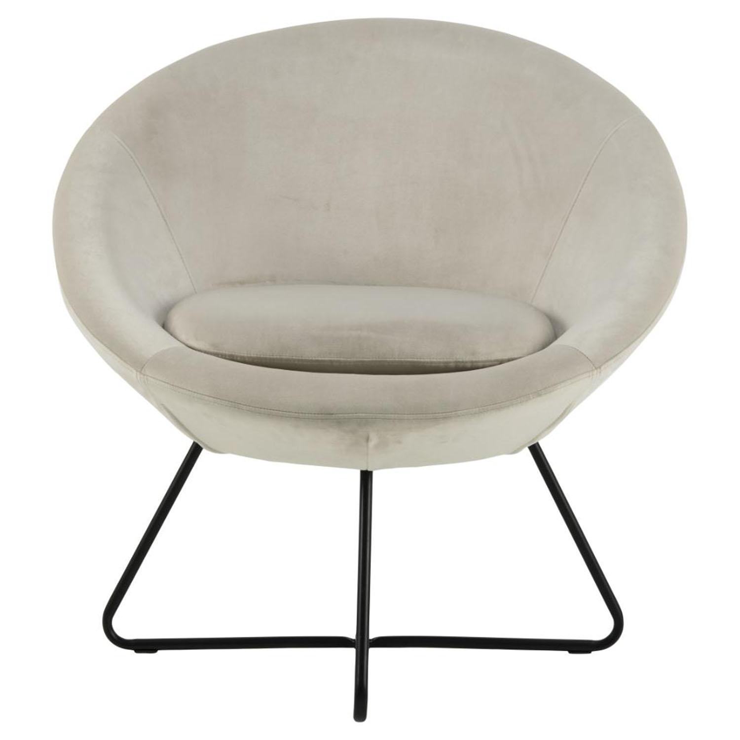 Act Nordic ACT NORDIC Center lenestol - ekte polyester og sort metall