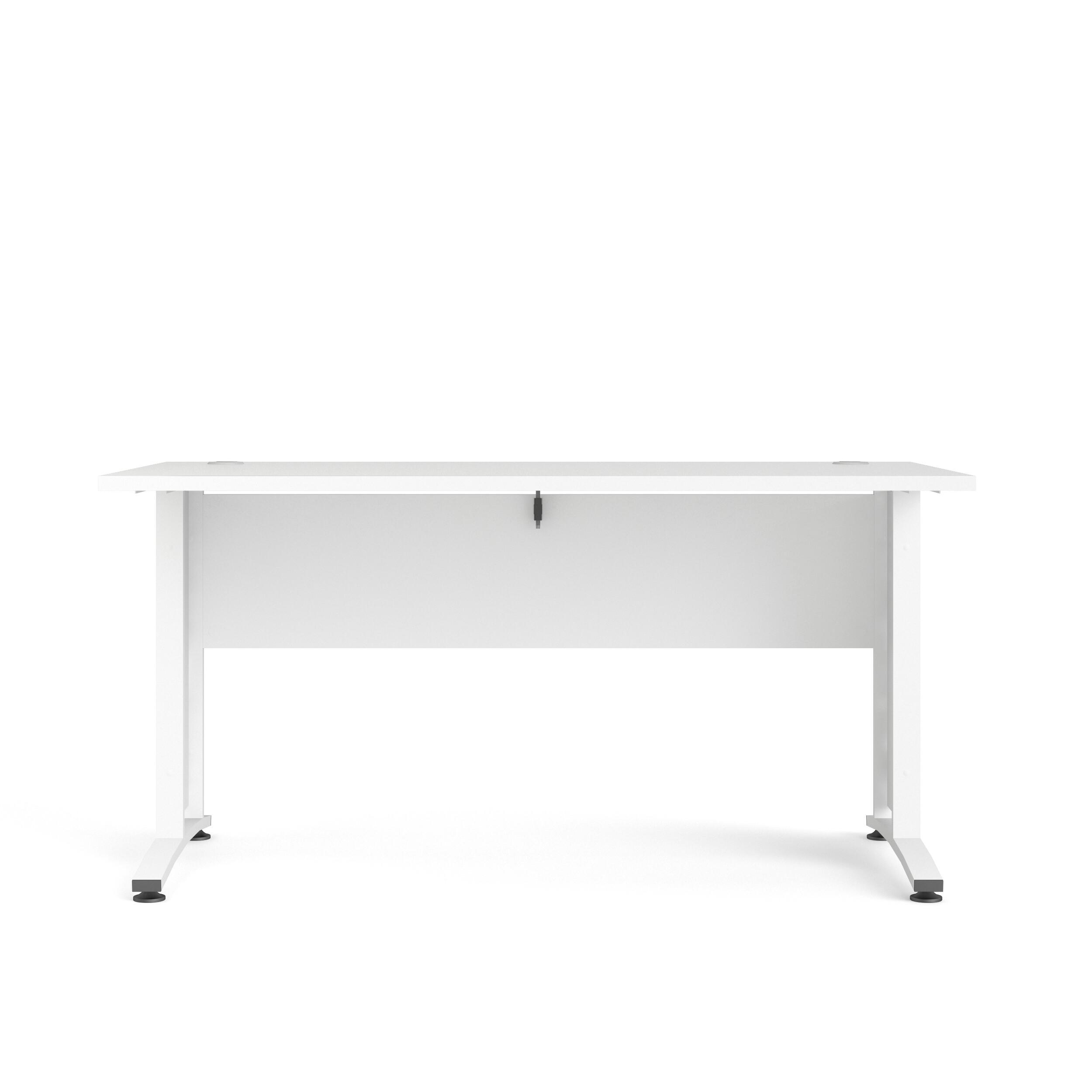 Tvilum TVILUM Prima skrivebord - hvit, rektangulær (150x80)