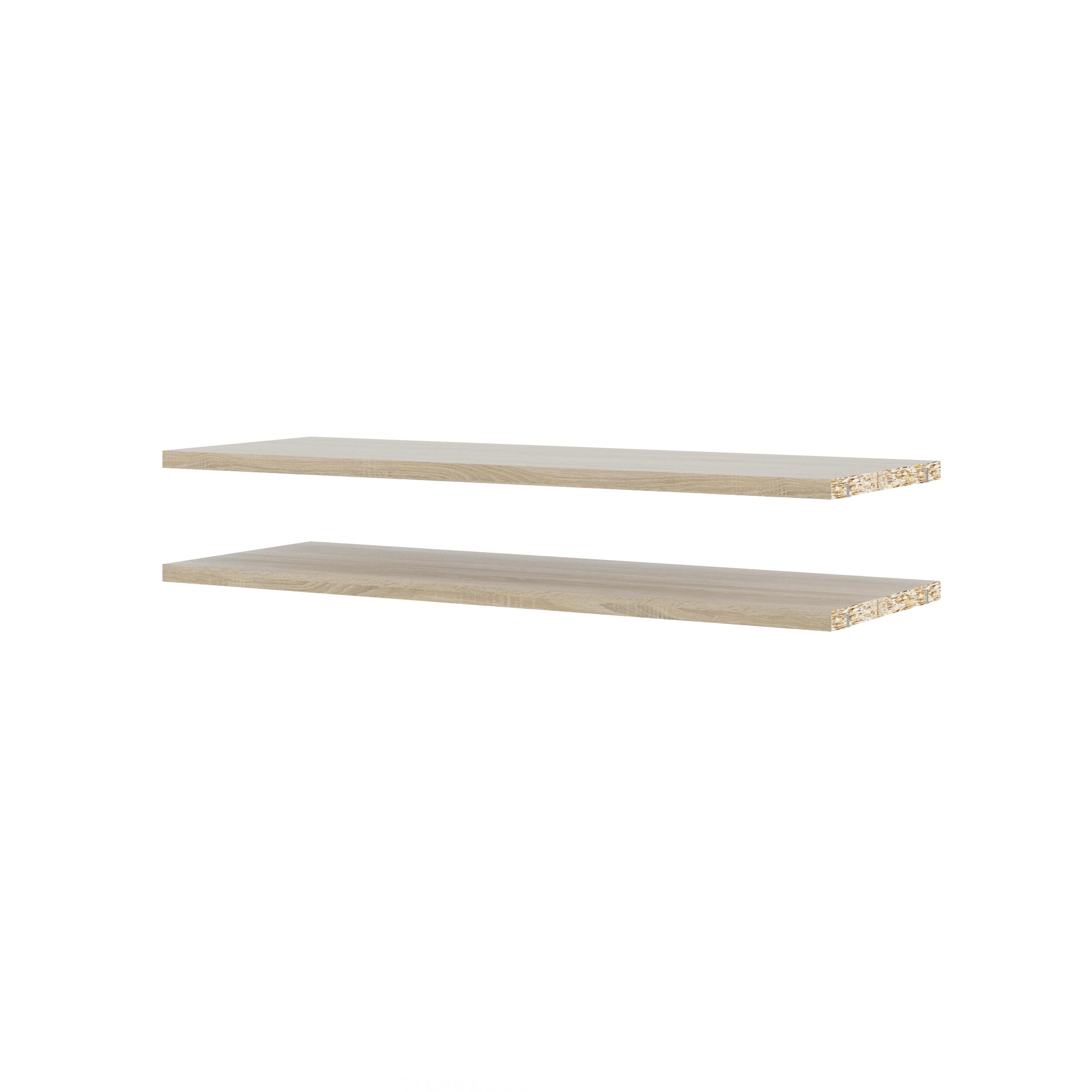 Tvilum TVILUM Basic 2 brede hyller - Pakke