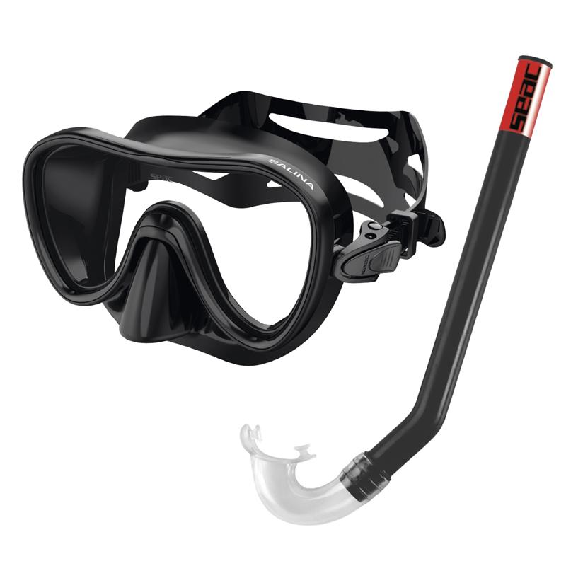 Seac Seac Snorkelsett Salina SLT Black