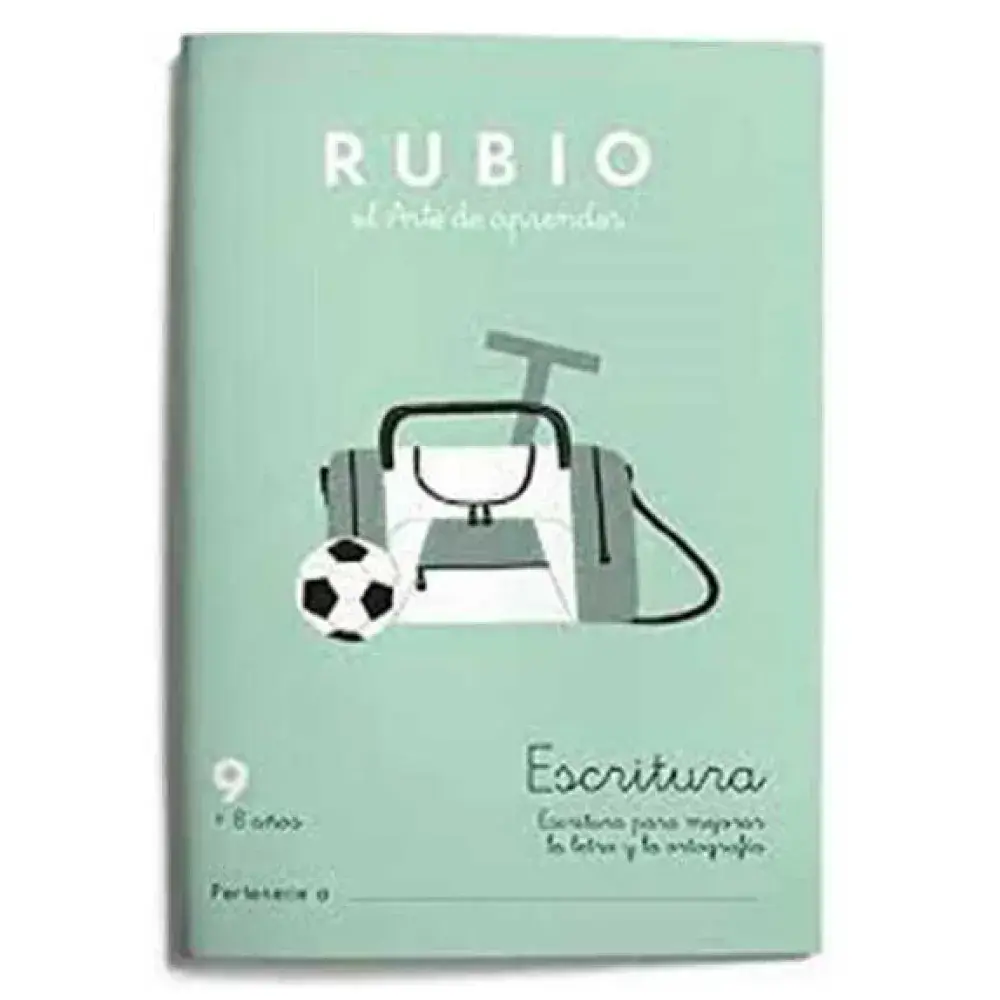 Rubio Rubio Skrivebok N9
