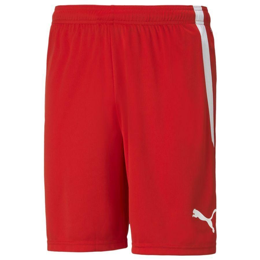 PUMA PUMA Shorts teamLIGA - rød/Hvit