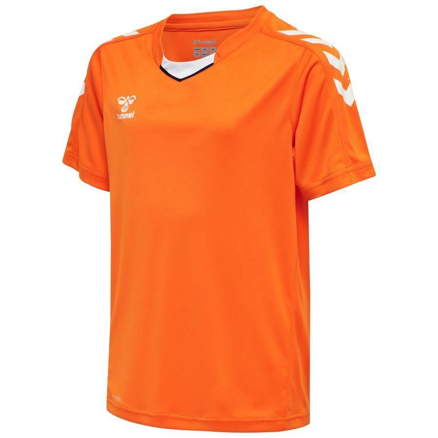 Hummel Hummel Spillerdrakt Core - Oransje/Hvit Barn
