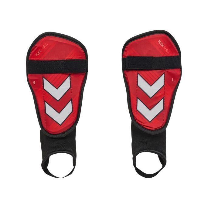 Hummel Hummel Leggbeskyttere Flex Shell - rød/Svart