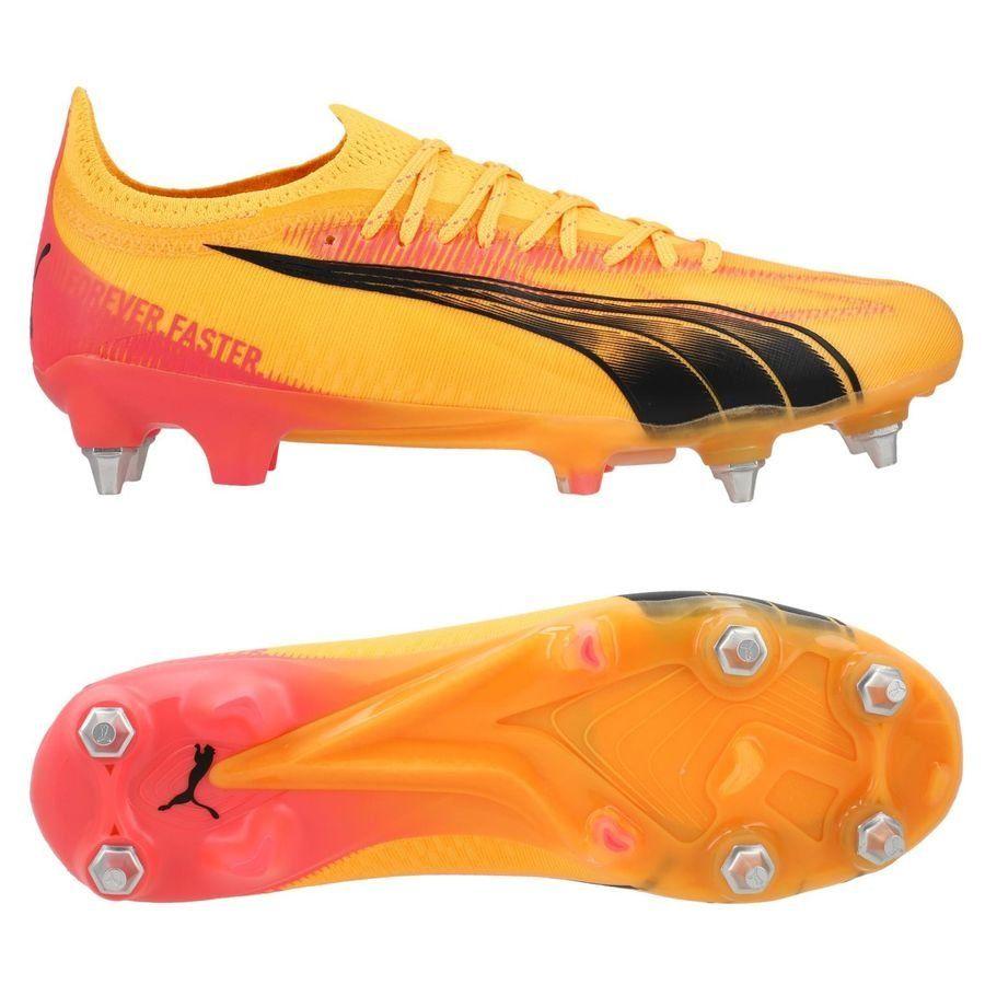 PUMA PUMA Ultra Ultimate SG Forever Faster - Solstrøm/PUMA Svart/Solnedgangsglød