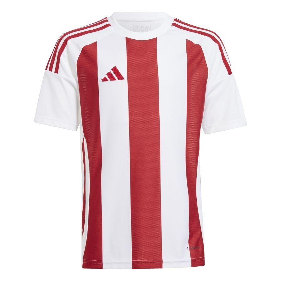 adidas adidas Spillerdrakt Striped 24 - Hvit/Rød Barn