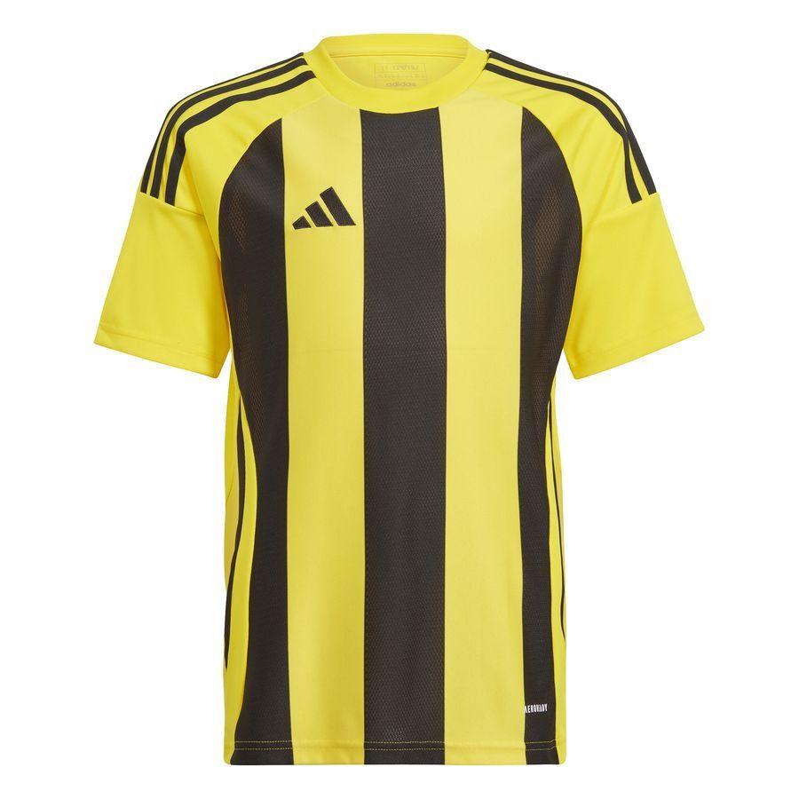 adidas adidas Spillerdrakt Striped 24 - Gul/Svart Barn