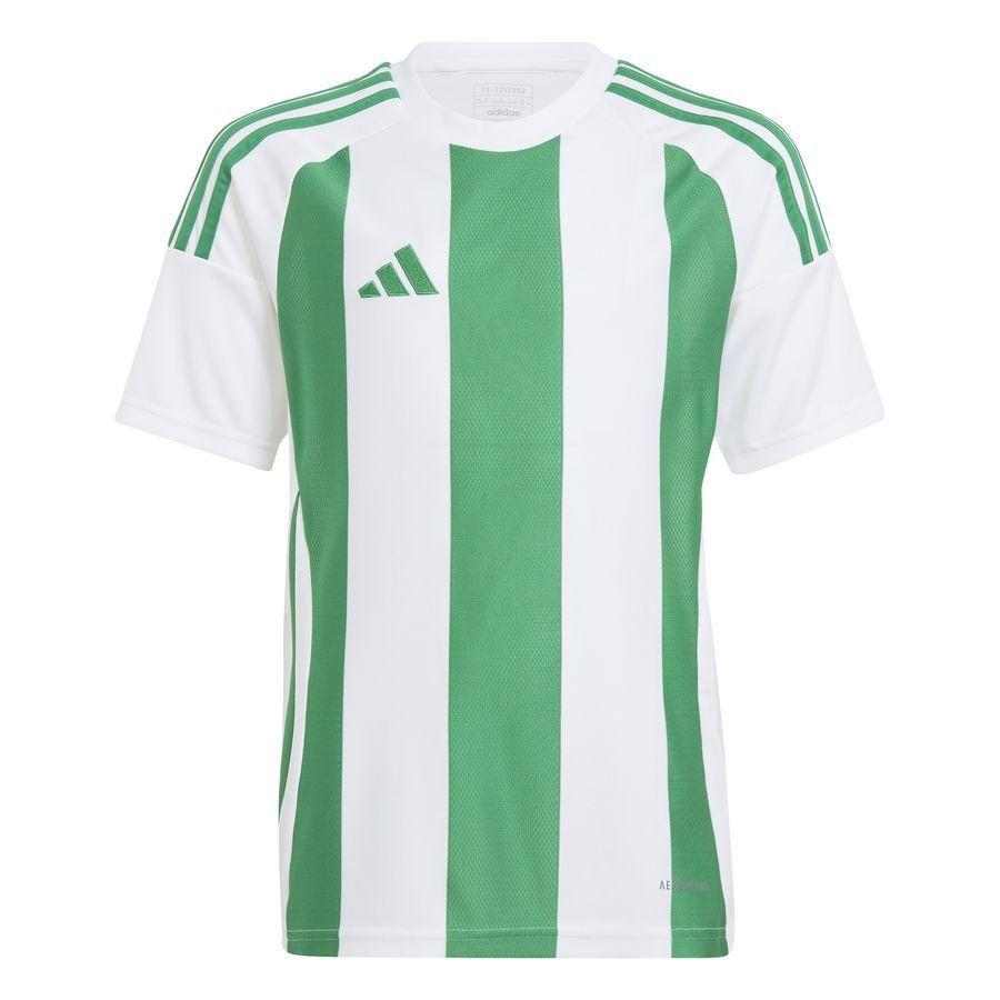 adidas adidas Spillerdrakt Striped 24 - Hvit/Grønn Barn