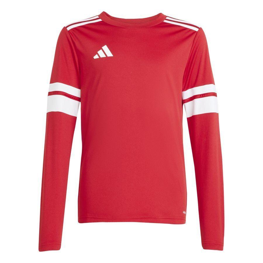 adidas adidas Spillerdrakt Squadra 25 Langermet - Rød/Hvit Barn