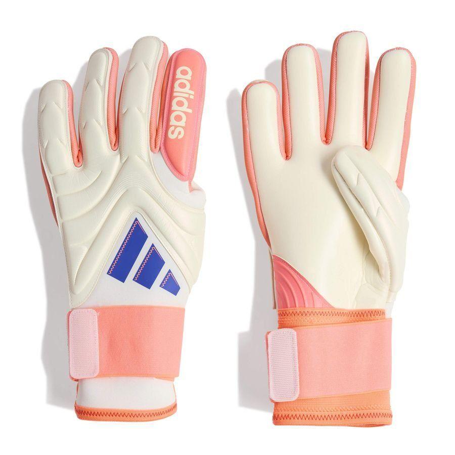 adidas adidas Keeperhansker Copa Pro PC Coral Blaze - Off White/Lucid Blue/Oransje