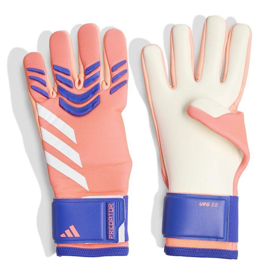 adidas adidas Keeperhansker Predator League Coral Blaze - Oransje/Hvit/Lucid Blue