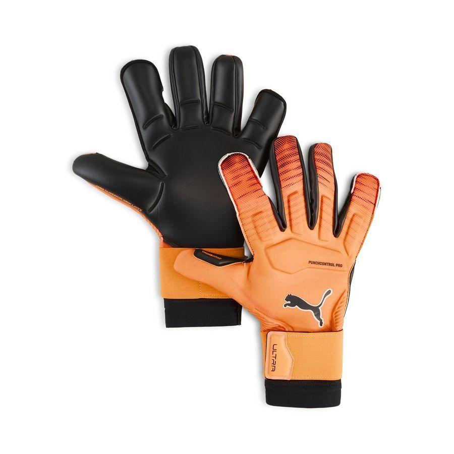 PUMA PUMA Keeperhansker Ultra Ultimate Hybrid Hot Pursuit - Varmebrann/rød/PUMA Svart