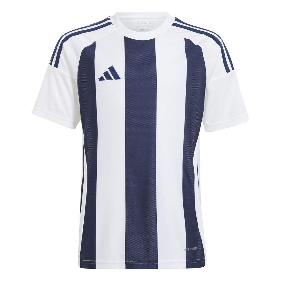 adidas adidas Spillerdrakt Striped 24 - Hvit/Navy Barn