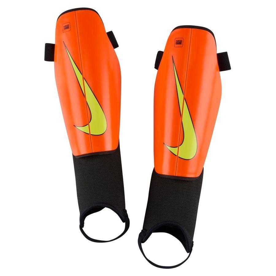Nike Nike Leggbeskyttere Charge Max Voltage - Hyper Crimson/Svart/Volt