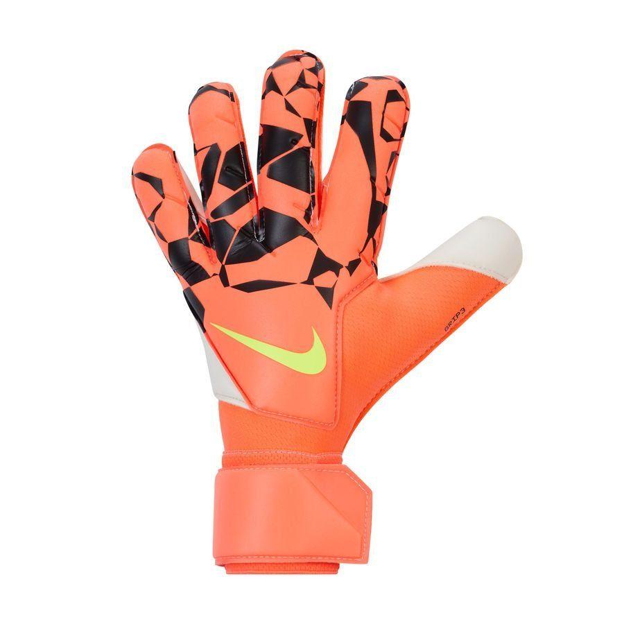 Nike Nike Keeperhansker Grip 3 Max Voltage - Hyper Crimson/Svart/Volt