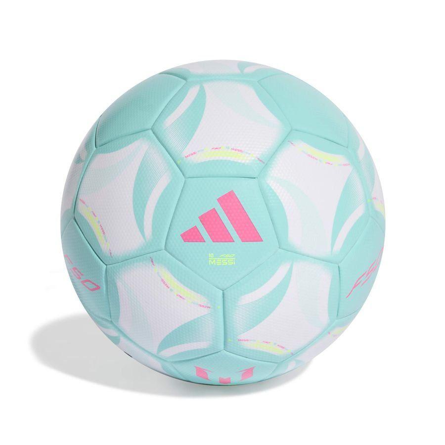 adidas adidas Fotball Messi League Aurora Radiante - Hvit/Flash Aqua