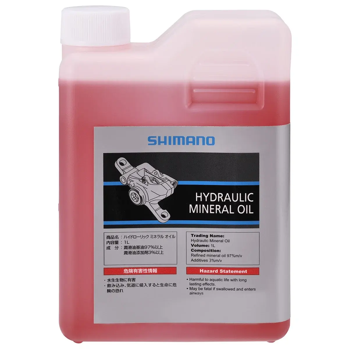 Shimano Shimano Hydraulic Mineral Oil 1L Mineralolje til Shimano skivebrems