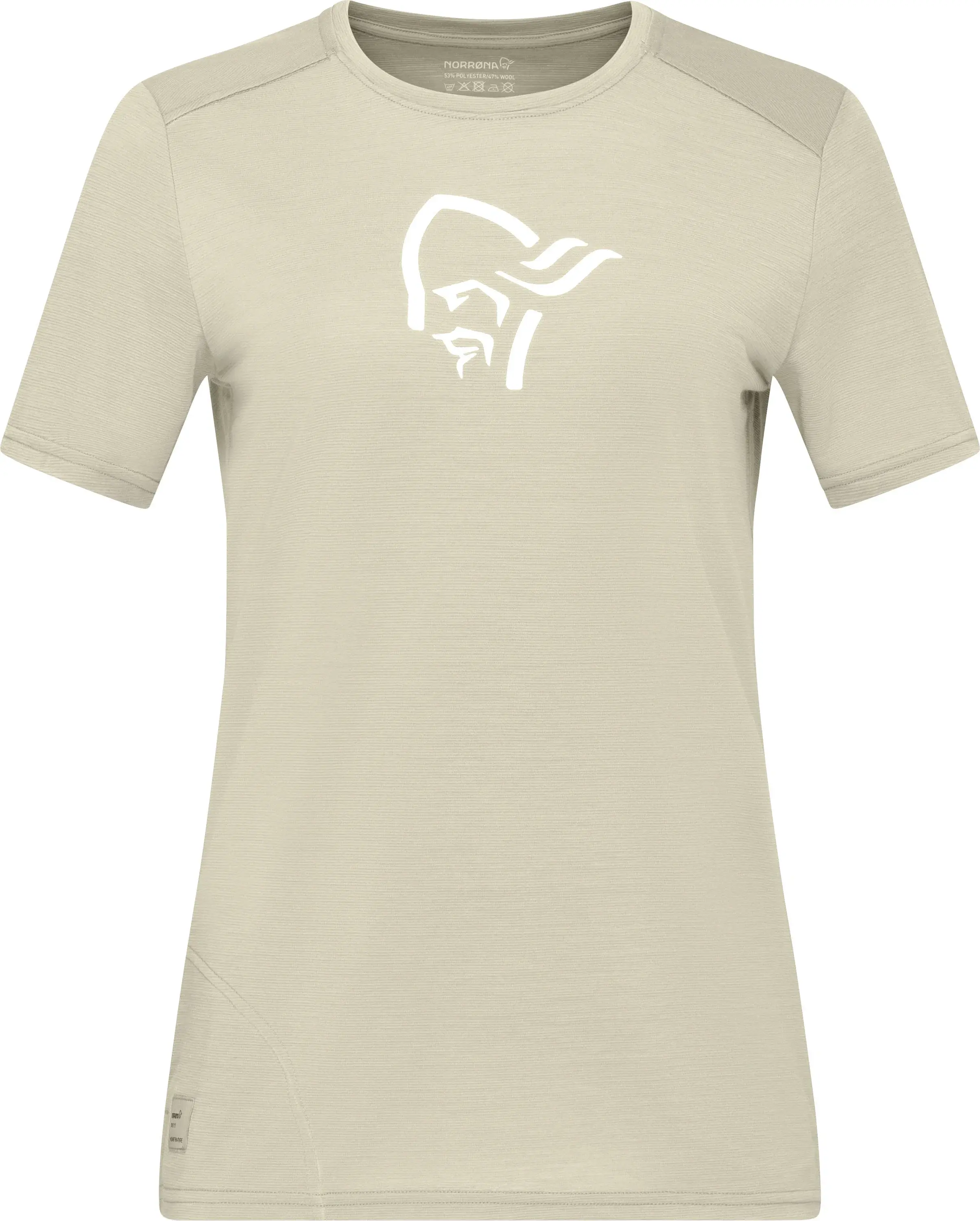 Norrøna Norrøna Femund Merino T-Shirt W's pure cashmere white S