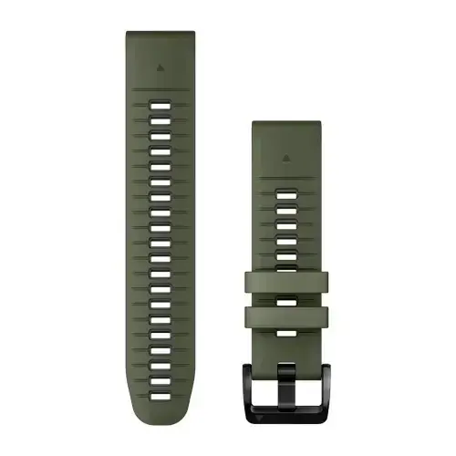 Garmin Garmin QuickFit 22 Silicone Band moss/grapht