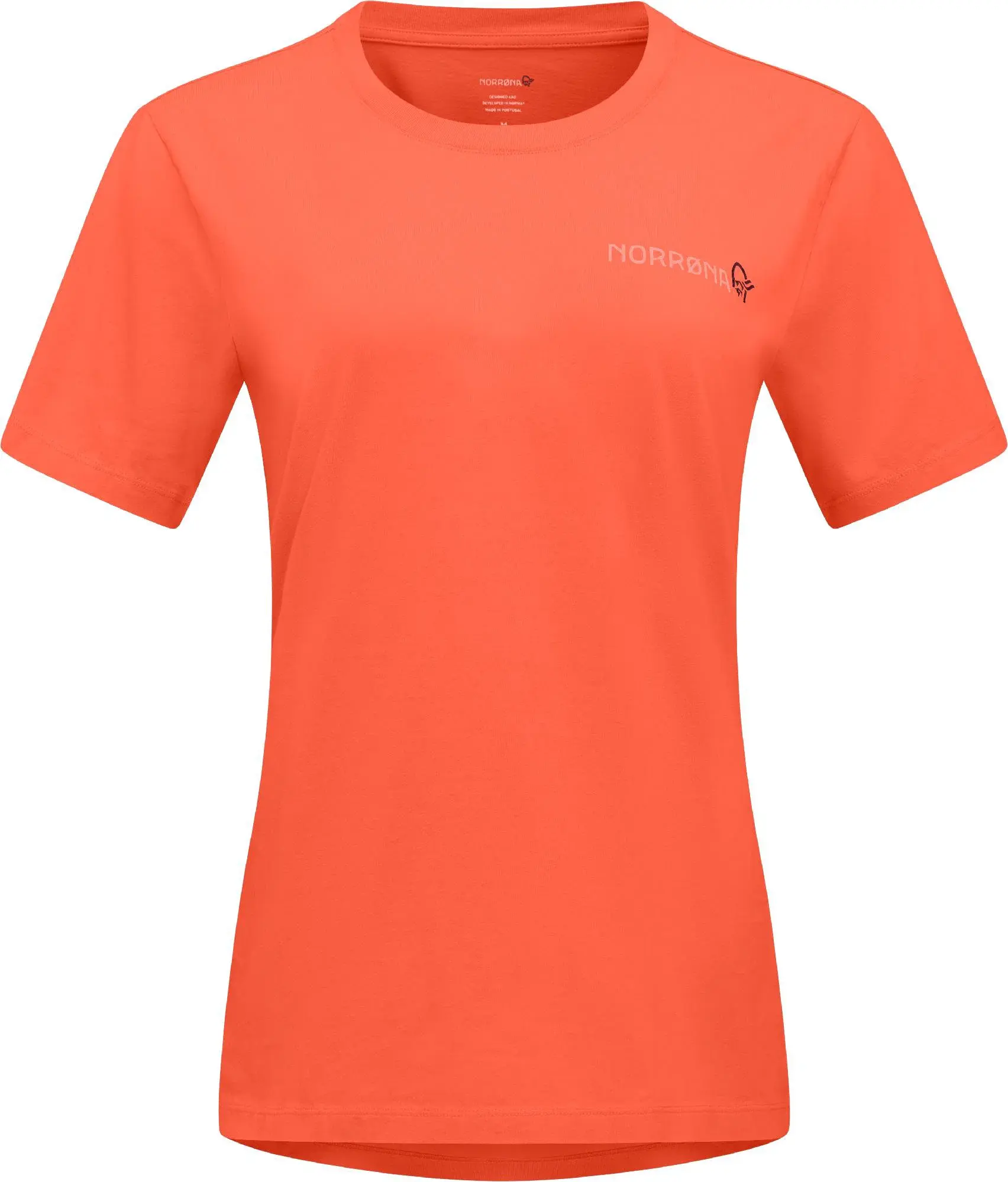 Norrøna Norrøna /29 Cotton DuoTone T-Shirt W's orange alert M