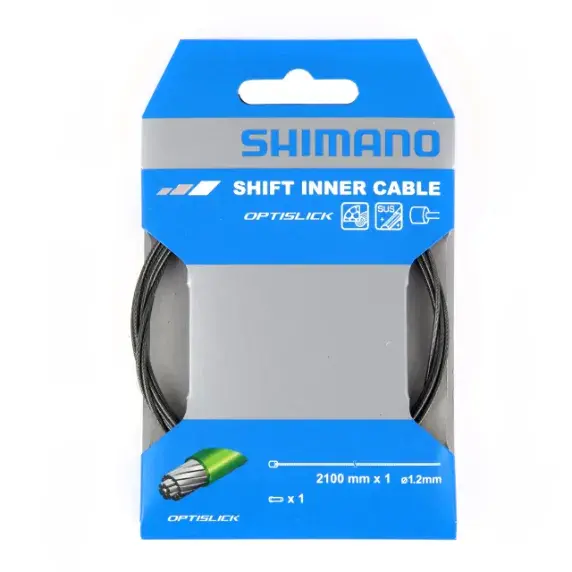 Shimano Shimano Optislick girwire 1,2 mm x 2100 mm