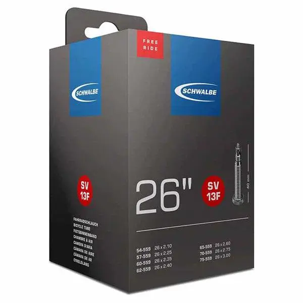 Schwalbe Schwalbe Freeride SV13F 26", FR/barsk sti, 40mm presta, 185g