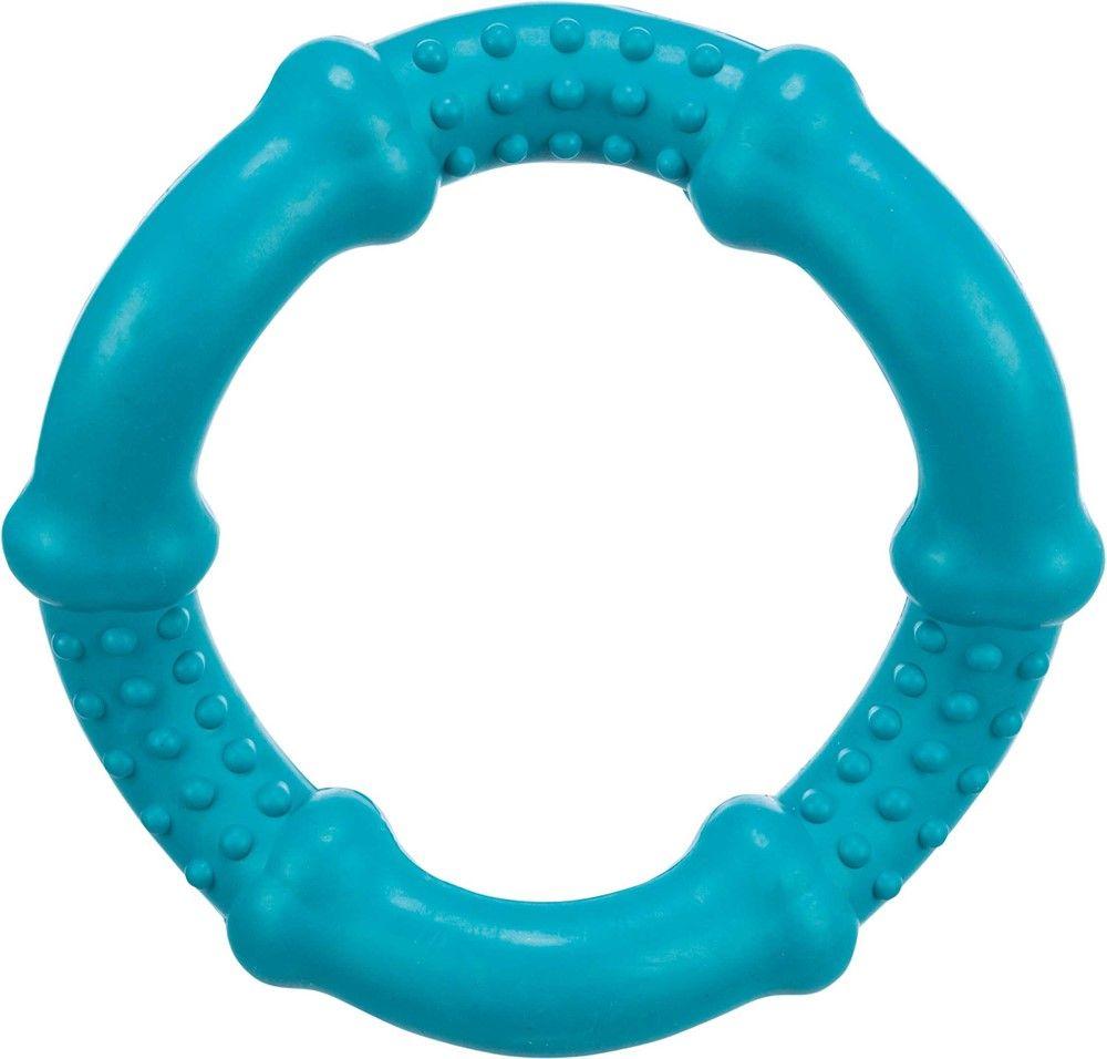 Trixie Trixie Tyggeleke Gummiring bølgeformet flytende 15 cm 21 x 12 cm