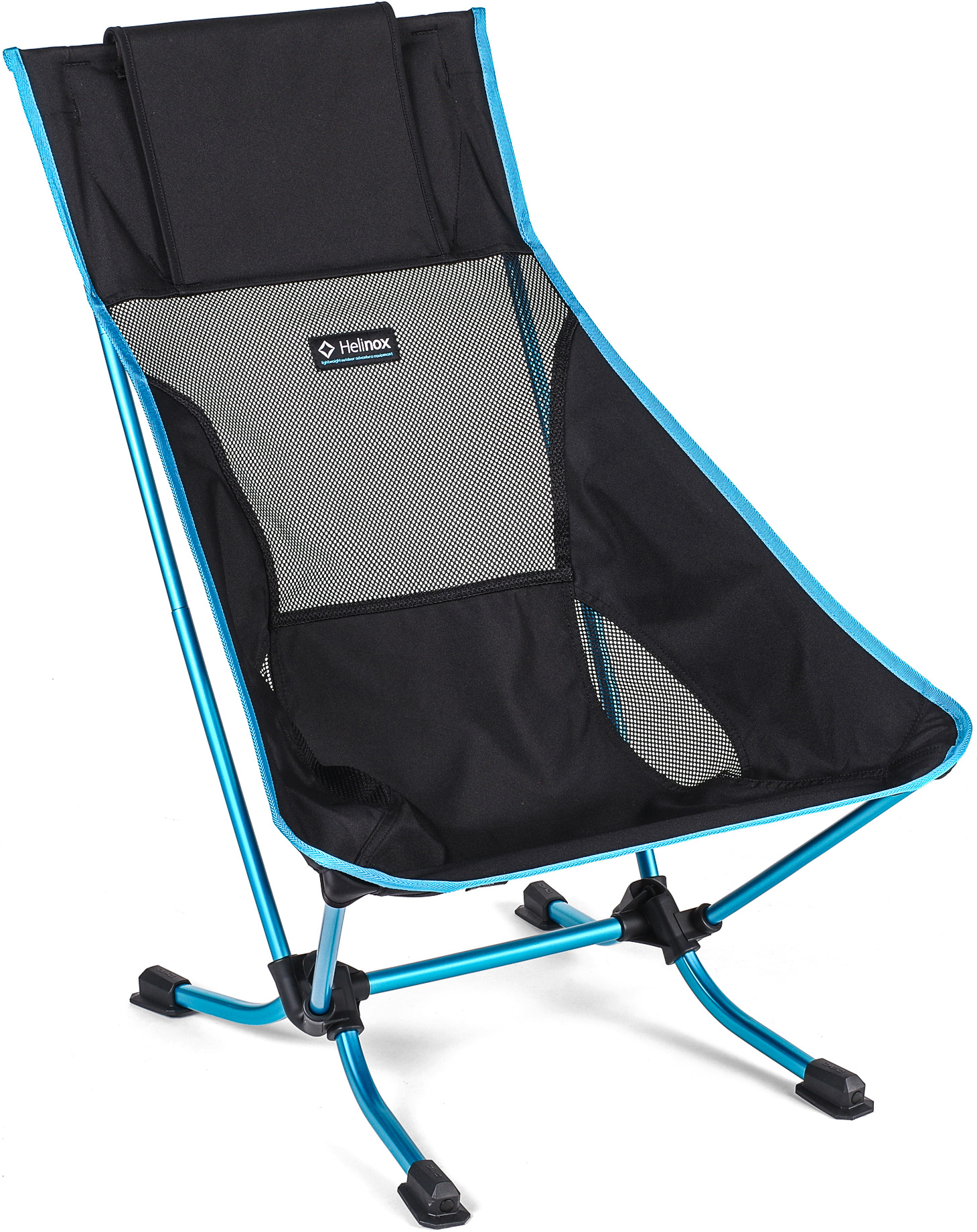 Helinox Helinox Beach Chair Black/Cyan Blue