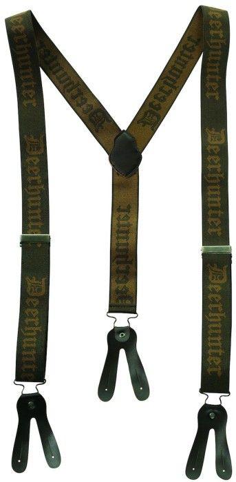 Deerhunter Deerhunter Logo Braces for Buttons - 130 cm Art green