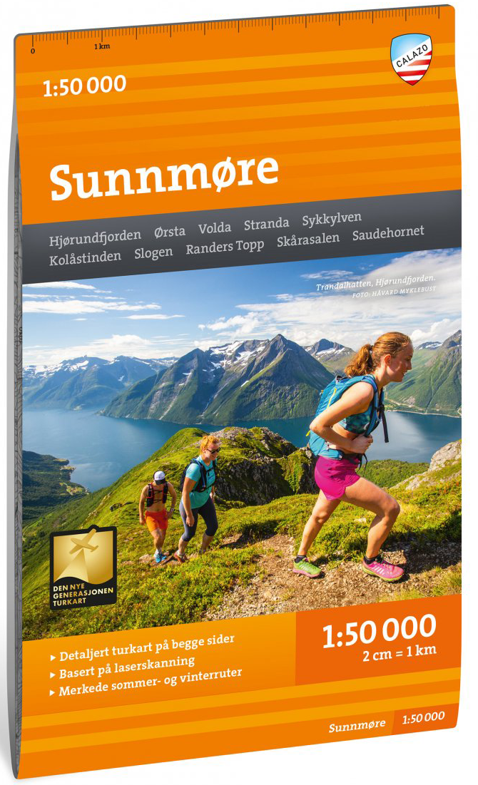 Calazo Calazo Turkart Sunnmøre 1:50 000