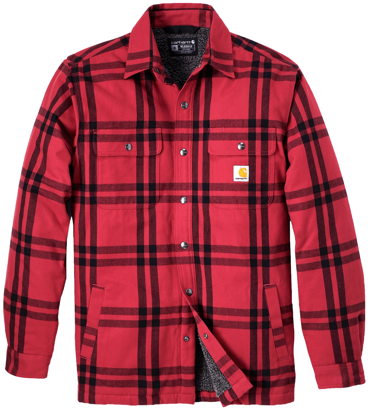 Carhartt Workwear Carhartt Workwear Carhartt M's Roane Hooded Shirt Jacket Crabapple