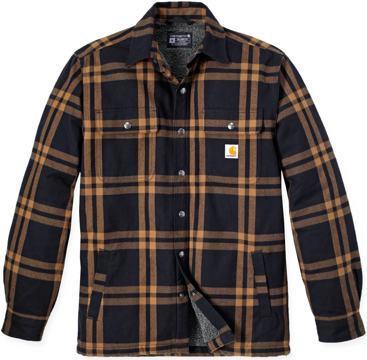 Carhartt Workwear Carhartt Workwear Carhartt M's Roane Hooded Shirt Jacket Black