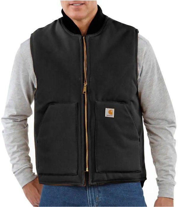 Carhartt Workwear Carhartt Workwear M's Insulated Rib Collar Vest Carhartt® Black