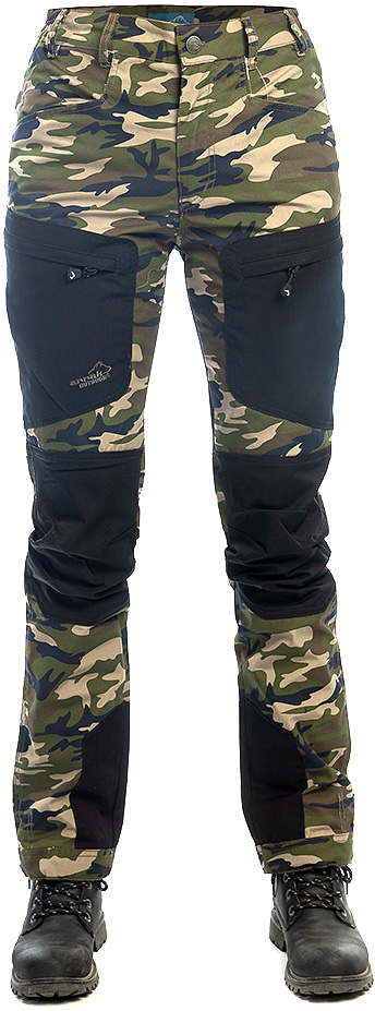 Arrak Outdoor Arrak Outdoor Arrak W's Active Stretch Pants Camo