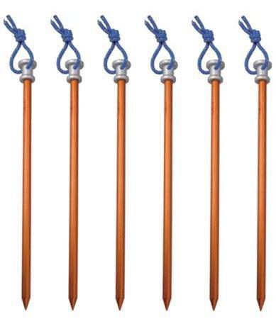 AceCamp Acecamp Aluminium Nail Peg 6-pack