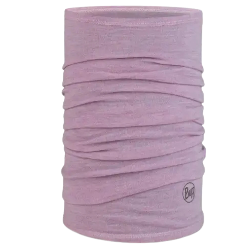 Buff Buff Neckwear Merino Midweight Melange Lilac Sand