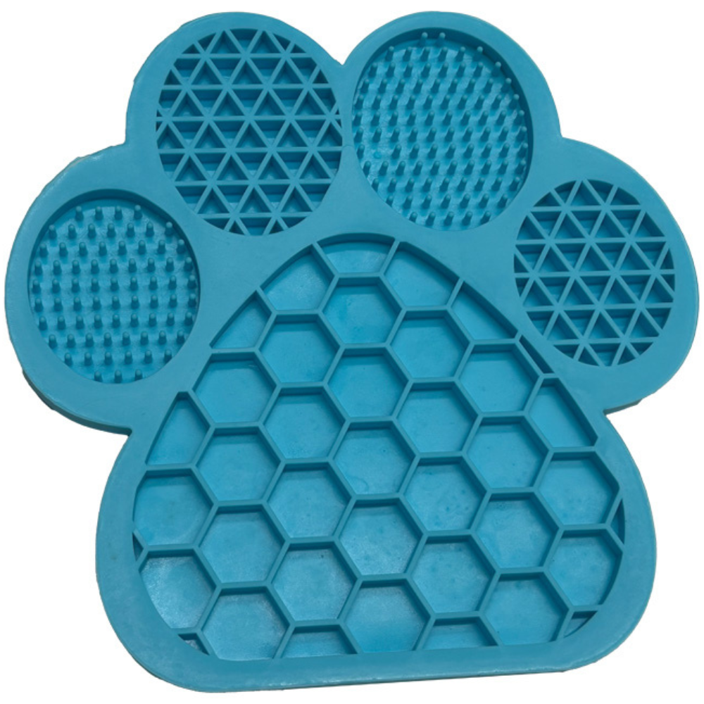 Party Pets Party Pets Party Pets Silicon Lick Mats Paw 18x18x1 cm