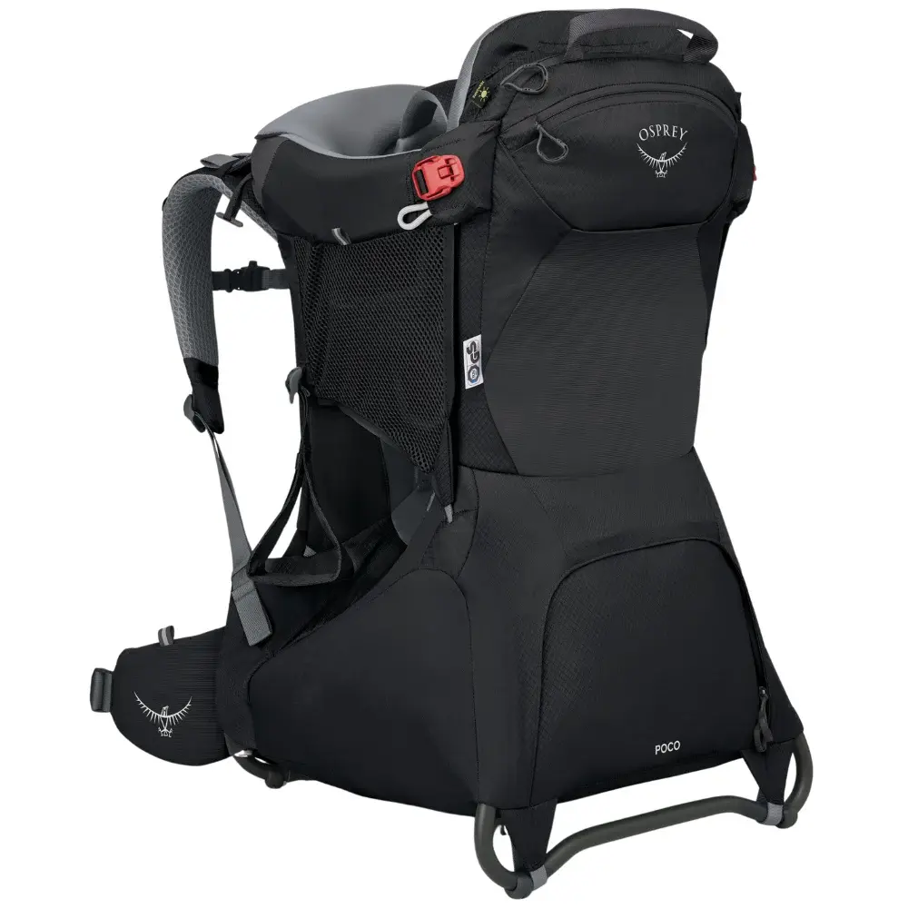 Osprey Osprey Poco Child Carrier With Rain Cover Black