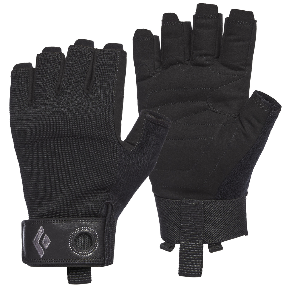 Black Diamond Black Diamond Crag Half-Finger Gloves Black