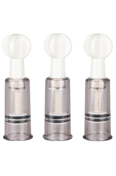 Easytoys Easytoys Nipple & Clit Suckers 3-pcs