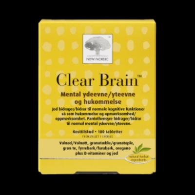 Clear Brain 180 tabletter