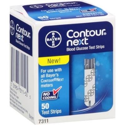 Contour next blodsukk strimmel