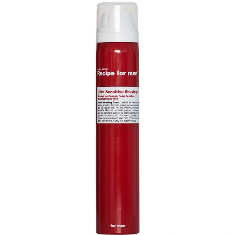 Recipe For Men Recipe For Men Ultra Sensitive Shaving Foam (100ml)