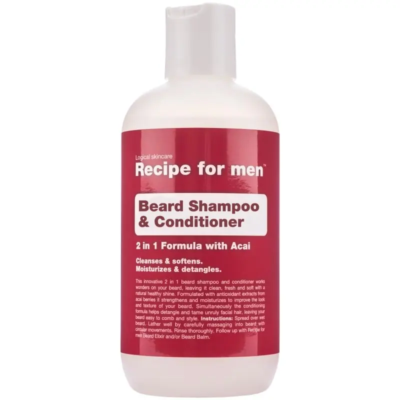 Recipe For Men Recipe For Men Beard Shampoo & Conditioner (250ml)
