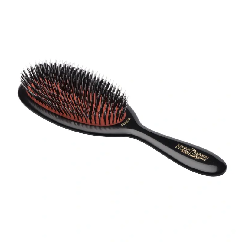Mason Pearson Mason Pearson Junior Boar Bristle & Nylon Dark Ruby