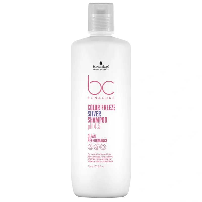Schwarzkopf Professional Schwarzkopf Professional BC BonacureColor Freeze Silver Shammpoo pH 4,5 (1000ml)
